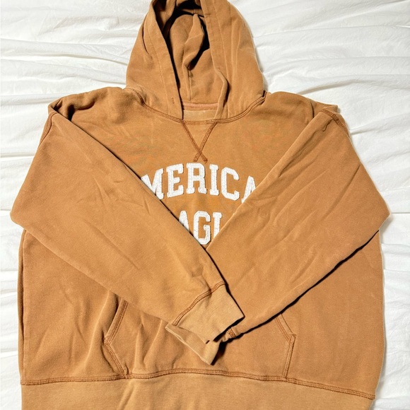 Ladies American Eagle Brown Hoodie size small. - Picture 2 of 4